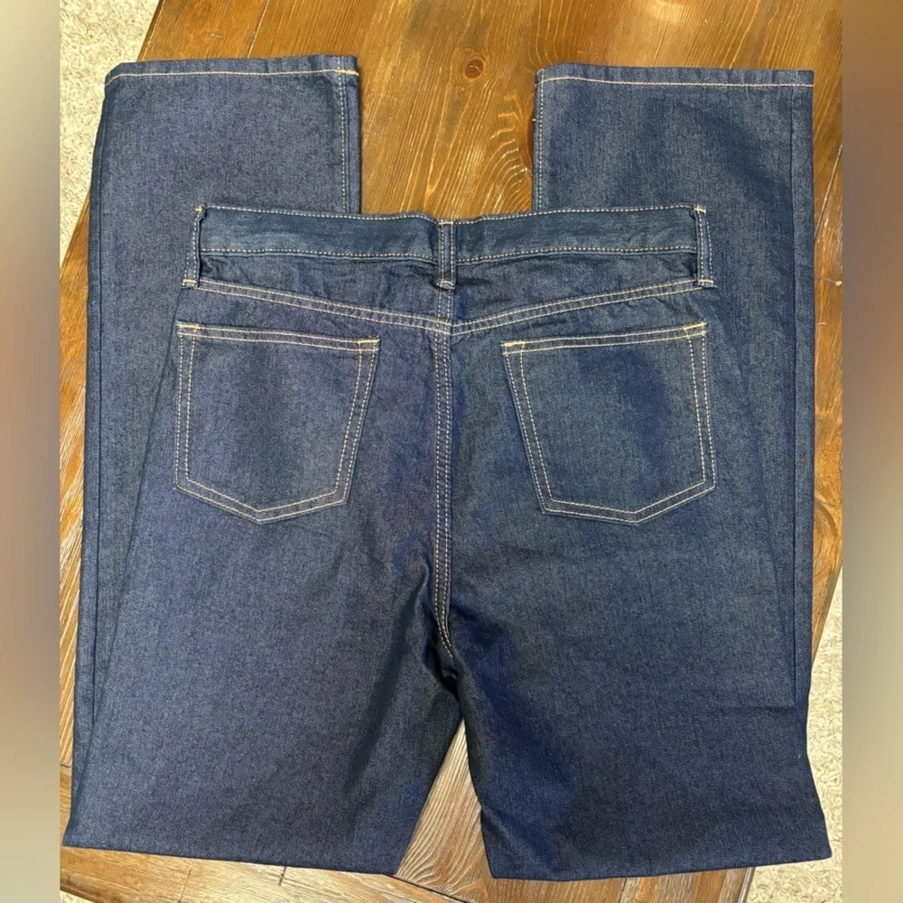 OLD NAVY BOYS BLUE DENIM CLASSIC STRAIGHT LEG BUILT IN FLEX JEANS SIZE 18 NWT